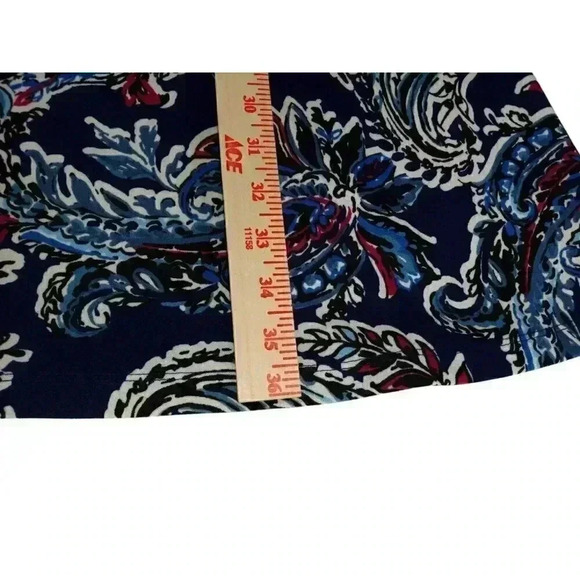 Nine West Womens Mini Dress Multicolor Round Neck Sleeveless Back Zip 10 - Picture 6 of 10